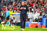 22.09.2026, Unterhaching, Deutschland. UEFA Women's Champions League, 1. Spieltag der Ligaphase: FC Bayern München Frauen gegen Manchester City. UWCL-Auftakt der FC Bayern Frauen und erstes UWCL-Pflichtspiel im neuen Zuhause Sportpark Unterhaching. Andrée Jeglertz (Cheftrainer, Manchester City Frauen)