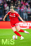 22.09.2026, Unterhaching, Deutschland. UEFA Women's Champions League, 1. Spieltag der Ligaphase: FC Bayern München Frauen gegen Manchester City. UWCL-Auftakt der FC Bayern Frauen und erstes UWCL-Pflichtspiel im neuen Zuhause Sportpark Unterhaching. Franziska Kett (FC Bayern Frauen)