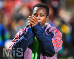 22.09.2026, Unterhaching, Deutschland. UEFA Women's Champions League, 1. Spieltag der Ligaphase: FC Bayern München Frauen gegen Manchester City. UWCL-Auftakt der FC Bayern Frauen und erstes UWCL-Pflichtspiel im neuen Zuhause Sportpark Unterhaching. Bernadette Amani (FC Bayern Frauen)