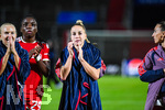 22.09.2026, Unterhaching, Deutschland. UEFA Women's Champions League, 1. Spieltag der Ligaphase: FC Bayern München Frauen gegen Manchester City. UWCL-Auftakt der FC Bayern Frauen und erstes UWCL-Pflichtspiel im neuen Zuhause Sportpark Unterhaching. Giulia Gwinn (FC Bayern Frauen)