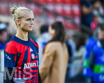 22.09.2026, Unterhaching, Deutschland. UEFA Women's Champions League, 1. Spieltag der Ligaphase: FC Bayern München Frauen gegen Manchester City. UWCL-Auftakt der FC Bayern Frauen und erstes UWCL-Pflichtspiel im neuen Zuhause Sportpark Unterhaching. Anna Klink (FC Bayern Frauen)