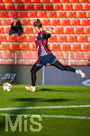 22.09.2026, Unterhaching, Deutschland. UEFA Women's Champions League, 1. Spieltag der Ligaphase: FC Bayern München Frauen gegen Manchester City. UWCL-Auftakt der FC Bayern Frauen und erstes UWCL-Pflichtspiel im neuen Zuhause Sportpark Unterhaching. Ena Mahmutovic (FC Bayern Frauen)