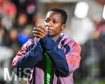 22.09.2026, Unterhaching, Deutschland. UEFA Women's Champions League, 1. Spieltag der Ligaphase: FC Bayern München Frauen gegen Manchester City. UWCL-Auftakt der FC Bayern Frauen und erstes UWCL-Pflichtspiel im neuen Zuhause Sportpark Unterhaching. Bernadette Amani (FC Bayern Frauen)