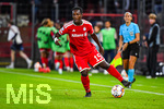 22.09.2026, Unterhaching, Deutschland. UEFA Women's Champions League, 1. Spieltag der Ligaphase: FC Bayern München Frauen gegen Manchester City. UWCL-Auftakt der FC Bayern Frauen und erstes UWCL-Pflichtspiel im neuen Zuhause Sportpark Unterhaching. Bernadette Amani (FC Bayern Frauen)