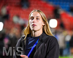 22.09.2026, Unterhaching, Deutschland. UEFA Women's Champions League, 1. Spieltag der Ligaphase: FC Bayern München Frauen gegen Manchester City. UWCL-Auftakt der FC Bayern Frauen und erstes UWCL-Pflichtspiel im neuen Zuhause Sportpark Unterhaching.Regina van Eijk (FC Bayern Frauen)