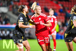 22.09.2026, Unterhaching, Deutschland. UEFA Women's Champions League, 1. Spieltag der Ligaphase: FC Bayern München Frauen gegen Manchester City. UWCL-Auftakt der FC Bayern Frauen und erstes UWCL-Pflichtspiel im neuen Zuhause Sportpark Unterhaching. Pernille Harder (FC Bayern Frauen)