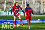22.09.2026, Unterhaching, Deutschland. UEFA Women's Champions League, 1. Spieltag der Ligaphase: FC Bayern München Frauen gegen Manchester City. UWCL-Auftakt der FC Bayern Frauen und erstes UWCL-Pflichtspiel im neuen Zuhause Sportpark Unterhaching. Aufwärmen Stine Ballisager (FC Bayern Frauen)
