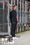 22.09.2026, Unterhaching, Deutschland. UEFA Women's Champions League, 1. Spieltag der Ligaphase: FC Bayern München Frauen gegen Manchester City. UWCL-Auftakt der FC Bayern Frauen und erstes UWCL-Pflichtspiel im neuen Zuhause Sportpark Unterhaching. Josef Thaurer (Pressesprecher, FC Bayern Frauen)