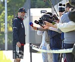 23.09.2026, Fussball DFB-Nationalmannschaft Deutschland, Trainingslager in Herzogenaurach, im Homeground bei ADIDAS, vor den UEFA Nations League Spielen,       Trainer Jürgen Klopp (Deutschland) beim Interview
