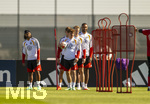 23.09.2026, Fussball DFB-Nationalmannschaft Deutschland, Trainingslager in Herzogenaurach, im Homeground bei ADIDAS, vor den UEFA Nations League Spielen, Philipp Treu, Serge Gnabry, Chris Führich, Jonathan Tah