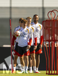 23.09.2026, Fussball DFB-Nationalmannschaft Deutschland, Trainingslager in Herzogenaurach, im Homeground bei ADIDAS, vor den UEFA Nations League Spielen, Philipp Treu, Chris Führich, Jonathan Tah