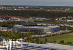 23.09.2026, Augsburg, Deutschland. Die WWK Arena in Augsburg vor dem UEFA Nations League-Länderspiel der deutschen Fußball-Nationalmannschaft gegen Griechenland. Die Partie am 27. September 2026 ist das erste Heim-Länderspiel unter dem neuen Bundestrainer Jürgen Klopp.