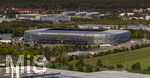 23.09.2026, Augsburg, Deutschland. Die WWK Arena in Augsburg vor dem UEFA Nations League-Länderspiel der deutschen Fußball-Nationalmannschaft gegen Griechenland. Die Partie am 27. September 2026 ist das erste Heim-Länderspiel unter dem neuen Bundestrainer Jürgen Klopp.