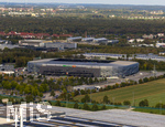 23.09.2026, Augsburg, Deutschland. Die WWK Arena in Augsburg vor dem UEFA Nations League-Länderspiel der deutschen Fußball-Nationalmannschaft gegen Griechenland. Die Partie am 27. September 2026 ist das erste Heim-Länderspiel unter dem neuen Bundestrainer Jürgen Klopp.