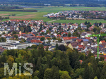 24.09.2026,  Bad Wörishofen im Unterallgäu. Blick in die Innenstadt, li: Immobilienprojekt Stammhaus
