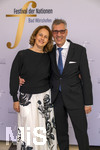 26.09.2026, Internationales Klassikfestival: Festival der Nationen 2026, im Kurhaus Bad Wörishofen (Unterallgäu), Vor dem Eröffnungskonzert mit Sol Gabetta, VIP-Empfang der Ehrengäste, Intendant Winfried Roch mit Ehefrau