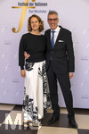 26.09.2026, Internationales Klassikfestival: Festival der Nationen 2026, im Kurhaus Bad Wörishofen (Unterallgäu), Vor dem Eröffnungskonzert mit Sol Gabetta, VIP-Empfang der Ehrengäste, Intendant Winfried Roch mit Ehefrau