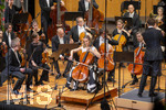 26.09.2026, Internationales Klassikfestival: Festival der Nationen 2026, im Kurhaus Bad Wörishofen (Unterallgäu), Eröffnungskonzert mit Sol Gabetta (mitte, Cello), mit der Deutschen Kammerphilharmonie Bremen und Dirigent Aurel Dawidiuk. 