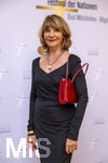 26.09.2026, Internationales Klassikfestival: Festival der Nationen 2026, im Kurhaus Bad Wörishofen (Unterallgäu), Vor dem Eröffnungskonzert mit Sol Gabetta, VIP-Empfang der Ehrengäste, Claudia Halmer, Witwe von dem verstorbenen Schauspieler Günther Maria Halmer.