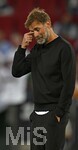 27.09.2026, Fussball UEFA Nations-League 2026/2027, 2.Spieltag, Deutschland - Griechenland, in der WWK-Arena Augsburg, Bundestrainer Jürgen Klopp (Deutschland) nachdenklich.