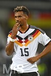 27.09.2026, Fussball UEFA Nations-League 2026/2027, 2.Spieltag, Deutschland - Griechenland, in der WWK-Arena Augsburg, Bambase Conte  (Deutschland) nachdenklich.