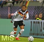 27.09.2026, Fussball UEFA Nations-League 2026/2027, 2.Spieltag, Deutschland - Griechenland, in der WWK-Arena Augsburg, Kevin Schade (Deutschland) am Ball.