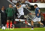 27.09.2026, Fussball UEFA Nations-League 2026/2027, 2.Spieltag, Deutschland - Griechenland, in der WWK-Arena Augsburg, Yann Aurel Bisseck (Deutschland) am Ball.