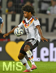 27.09.2026, Fussball UEFA Nations-League 2026/2027, 2.Spieltag, Deutschland - Griechenland, in der WWK-Arena Augsburg, Karim Adeyemi (Deutschland) am Ball