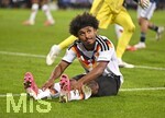27.09.2026, Fussball UEFA Nations-League 2026/2027, 2.Spieltag, Deutschland - Griechenland, in der WWK-Arena Augsburg, Karim Adeyemi (Deutschland) nachdenklich