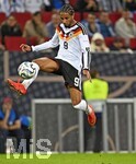 27.09.2026, Fussball UEFA Nations-League 2026/2027, 2.Spieltag, Deutschland - Griechenland, in der WWK-Arena Augsburg, Kevin Schade (Deutschland) am Ball.