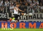 27.09.2026, Fussball UEFA Nations-League 2026/2027, 2.Spieltag, Deutschland - Griechenland, in der WWK-Arena Augsburg, Joshua Kimmich (Deutschland) am Ball.