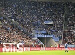 27.09.2026, Fussball UEFA Nations-League 2026/2027, 2.Spieltag, Deutschland - Griechenland, in der WWK-Arena Augsburg, Die griechischen Fans