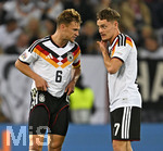 27.09.2026, Fussball UEFA Nations-League 2026/2027, 2.Spieltag, Deutschland - Griechenland, in der WWK-Arena Augsburg, v.l. Joshua Kimmich (Deutschland) und Florian Wirtz (Deutschland) 