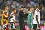 27.09.2026, Fussball UEFA Nations-League 2026/2027, 2.Spieltag, Deutschland - Griechenland, in der WWK-Arena Augsburg, Bundestrainer Jürgen Klopp (Deutschland) unzufrieden,