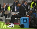 27.09.2026, Fussball UEFA Nations-League 2026/2027, 2.Spieltag, Deutschland - Griechenland, in der WWK-Arena Augsburg, Bundestrainer Jürgen Klopp (Deutschland) nachdenklich