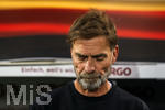 27.09.2026, Fussball UEFA Nations-League 2026/2027, 2.Spieltag, Deutschland - Griechenland, in der WWK-Arena Augsburg, Bundestrainer Jürgen Klopp (Deutschland) nachdenklich an der Bank