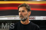 27.09.2026, Fussball UEFA Nations-League 2026/2027, 2.Spieltag, Deutschland - Griechenland, in der WWK-Arena Augsburg, Bundestrainer Jürgen Klopp (Deutschland) nachdenklich an der Bank