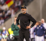 27.09.2026, Fussball UEFA Nations-League 2026/2027, 2.Spieltag, Deutschland - Griechenland, in der WWK-Arena Augsburg, Bundestrainer Jürgen Klopp (Deutschland) wütend an der Seitenlinie.