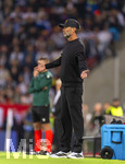 27.09.2026, Fussball UEFA Nations-League 2026/2027, 2.Spieltag, Deutschland - Griechenland, in der WWK-Arena Augsburg, Bundestrainer Jürgen Klopp (Deutschland) ratlos an der Seitenlinie. 