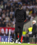 27.09.2026, Fussball UEFA Nations-League 2026/2027, 2.Spieltag, Deutschland - Griechenland, in der WWK-Arena Augsburg, Bundestrainer Jürgen Klopp (Deutschland) nachdenklich an der Seitenlinie.  