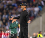 27.09.2026, Fussball UEFA Nations-League 2026/2027, 2.Spieltag, Deutschland - Griechenland, in der WWK-Arena Augsburg, Bundestrainer Jürgen Klopp (Deutschland) ratlos an der Seitenlinie. 