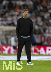 27.09.2026, Fussball UEFA Nations-League 2026/2027, 2.Spieltag, Deutschland - Griechenland, in der WWK-Arena Augsburg, Bundestrainer Jürgen Klopp (Deutschland) nachdenklich  