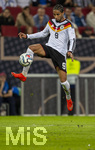 27.09.2026, Fussball UEFA Nations-League 2026/2027, 2.Spieltag, Deutschland - Griechenland, in der WWK-Arena Augsburg, Kevin Schade (Deutschland) am Ball 