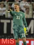 27.09.2026, Fussball UEFA Nations-League 2026/2027, 2.Spieltag, Deutschland - Griechenland, in der WWK-Arena Augsburg, Torwart Alexander Nübel (Deutschland) 