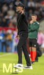 27.09.2026, Fussball UEFA Nations-League 2026/2027, 2.Spieltag, Deutschland - Griechenland, in der WWK-Arena Augsburg, Bundestrainer Jürgen Klopp (Deutschland) gibt wütend Anweisungen 