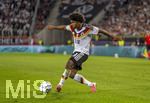 27.09.2026, Fussball UEFA Nations-League 2026/2027, 2.Spieltag, Deutschland - Griechenland, in der WWK-Arena Augsburg, Karim Adeyemi (Deutschland) am Ball 