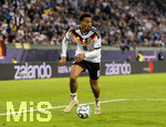 27.09.2026, Fussball UEFA Nations-League 2026/2027, 2.Spieltag, Deutschland - Griechenland, in der WWK-Arena Augsburg, Felix Nmecha (Deutschland) am Ball 