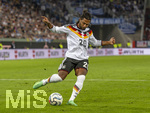 27.09.2026, Fussball UEFA Nations-League 2026/2027, 2.Spieltag, Deutschland - Griechenland, in der WWK-Arena Augsburg, Serge Gnabry (Deutschland) in Aktion 