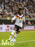 27.09.2026, Fussball UEFA Nations-League 2026/2027, 2.Spieltag, Deutschland - Griechenland, in der WWK-Arena Augsburg, Serge Gnabry (Deutschland) in Aktion 