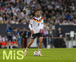 27.09.2026, Fussball UEFA Nations-League 2026/2027, 2.Spieltag, Deutschland - Griechenland, in der WWK-Arena Augsburg, Felix Nmecha (Deutschland) am Ball 